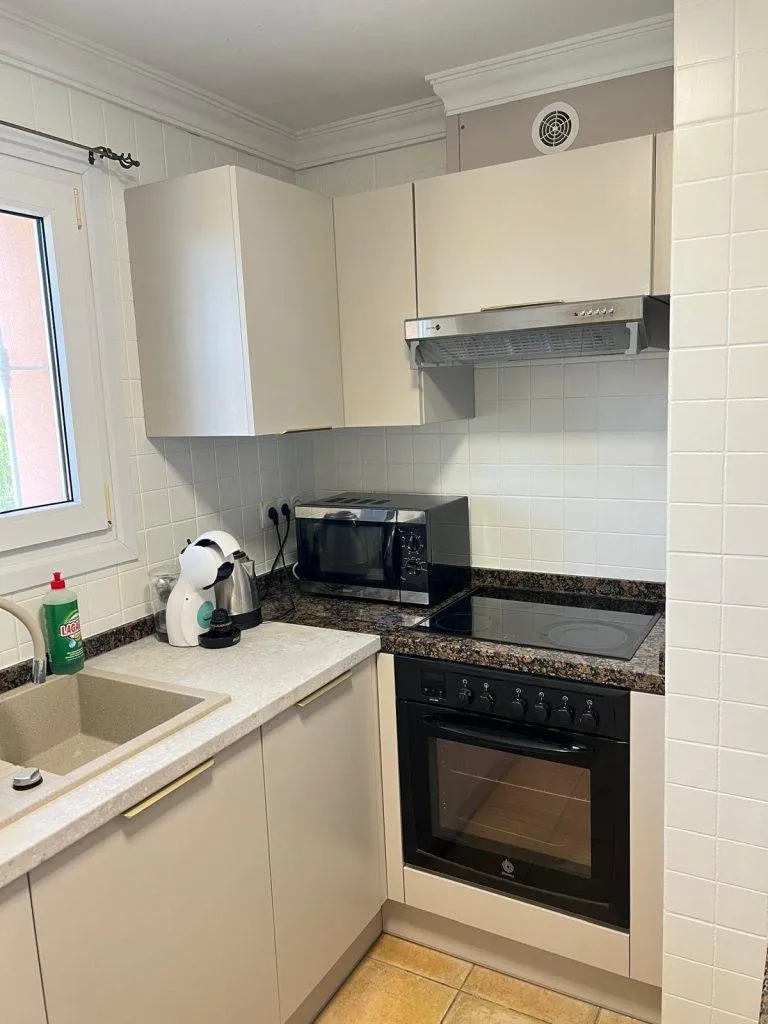 Cuisine - Furnished Apartment with Pool in Oliva Nova