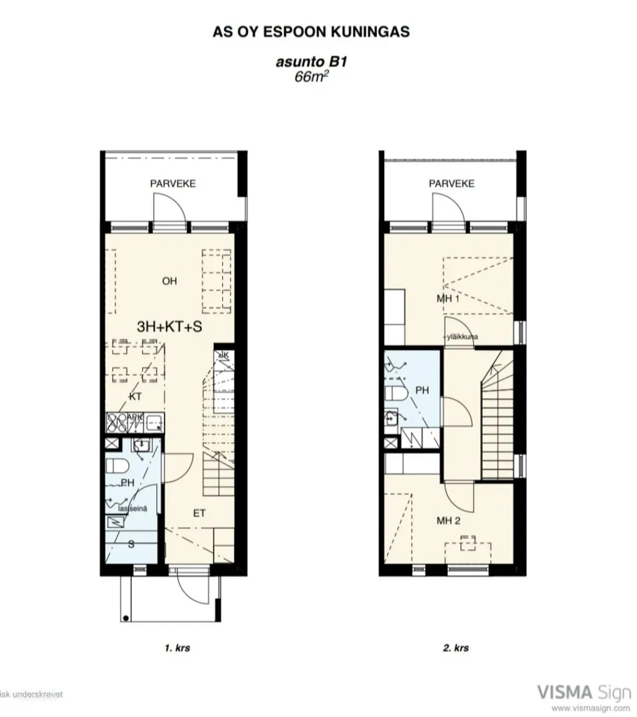 Plaan - Modern Apartment with Sauna in Järvenperä