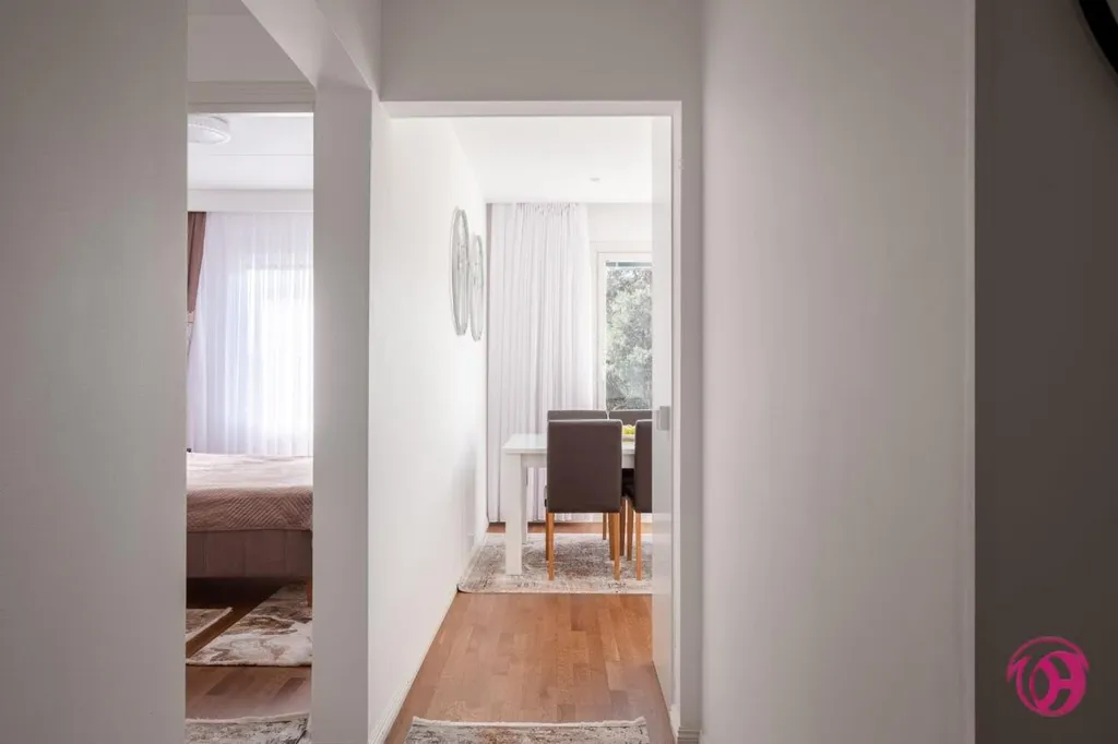 Entrée - Modernised Apartment with Balcony in Martinlaakso