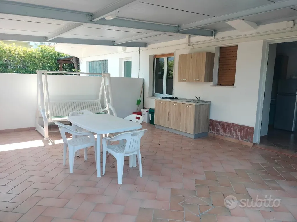 Terrasse - Seafront Villino with Garden in Marcelli