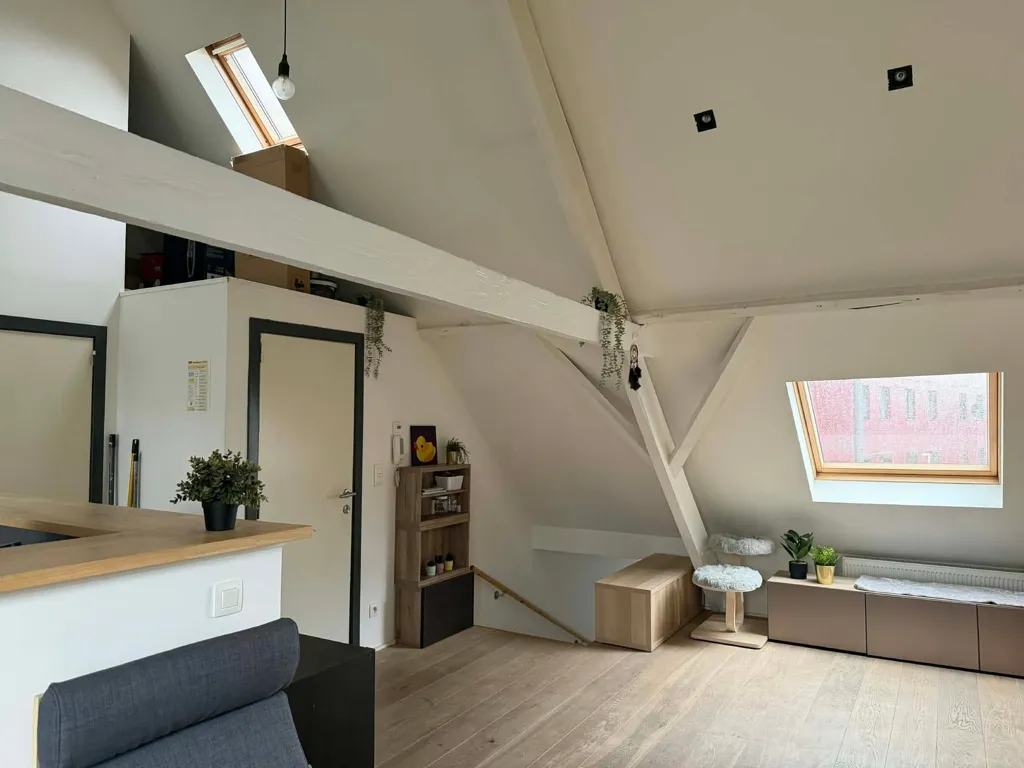 Rooms - Apartment with Large Skylights in Merksem, Antwerp