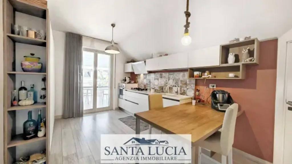 Cuisine - Mansarded Apartment with Terraces in Canicattì