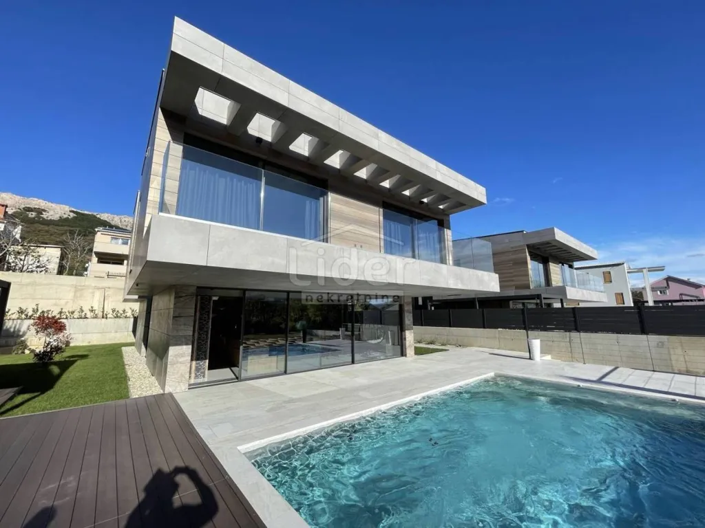 Piscine - Designer Villa with Pool in Baška, Krk