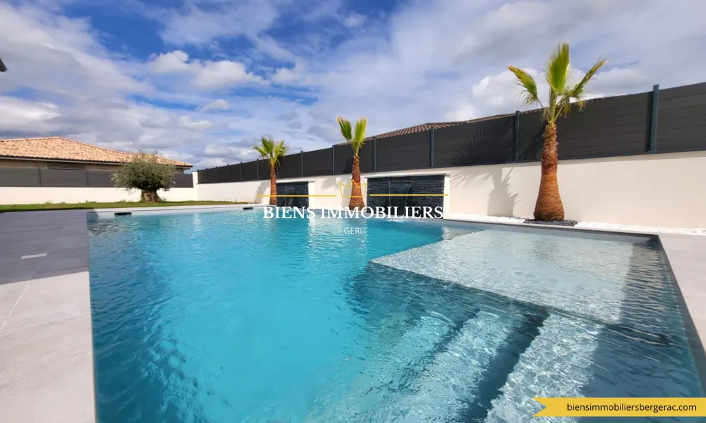 Bassein - Recent House with Pool near Bergerac