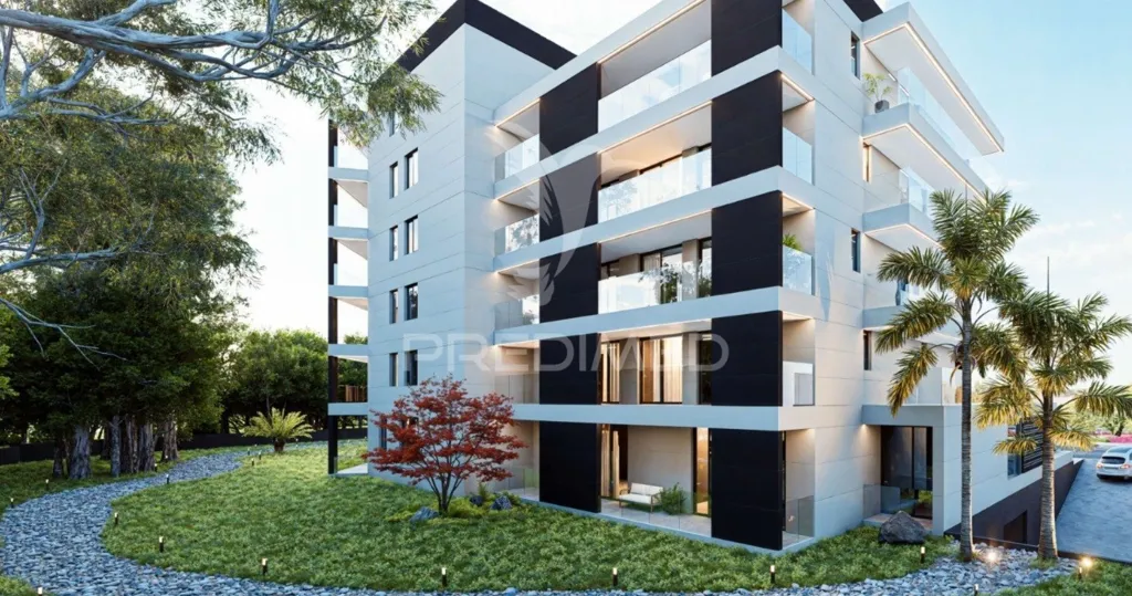 Vue aérienne - Apartment with East-Facing Balcony in Maia