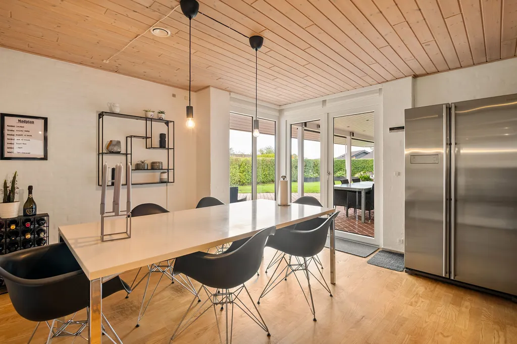 Sala da pranzo - Fenced Villa with Garden in Kibæk