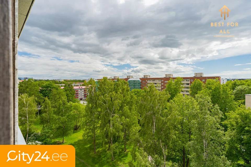 Balcon - Renovated 2-Bedroom Flat with Balcony in Mustamäe