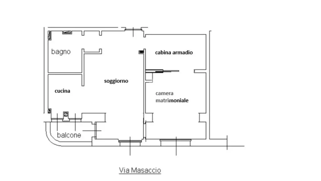 Plaan - Rented Flat with Balcony in Milan