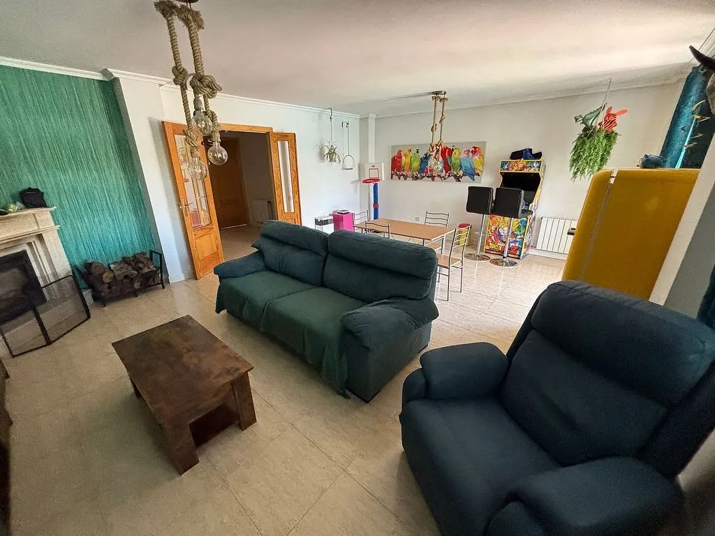 Séjour - Pared Chalet with Pool in Belvalle