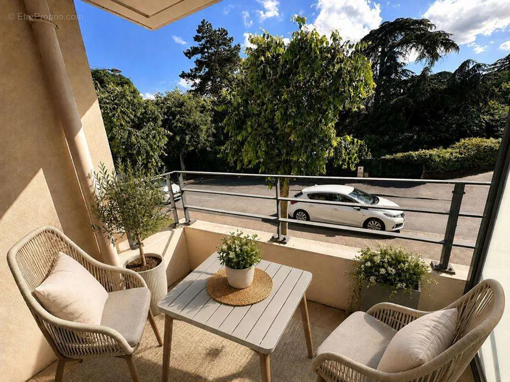 Balcon - Appartement avec Balcon et Garage à ANSE