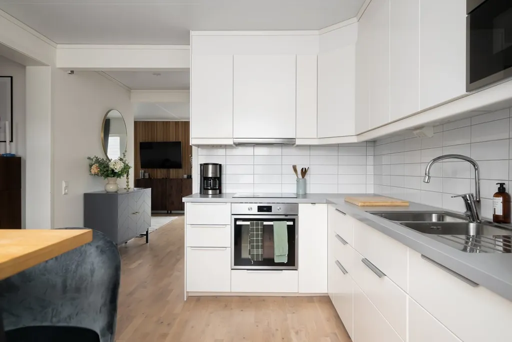Cuisine - Modern Apartment with Garden in Västerhaninge