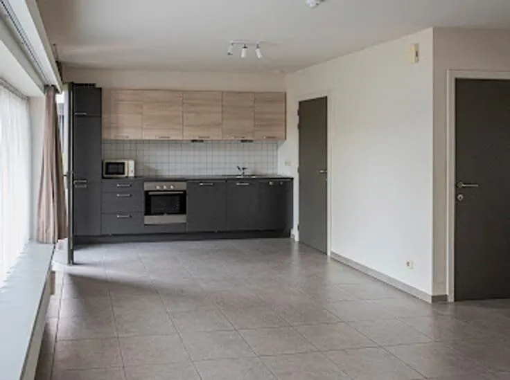 Köök - Accessible Flat with Terrace in Lierde