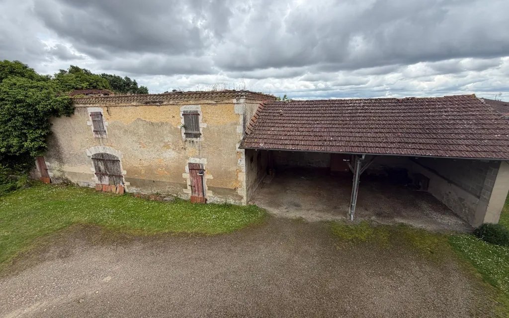 Vista aérea - Master House with Dependencies in Chalosse Village