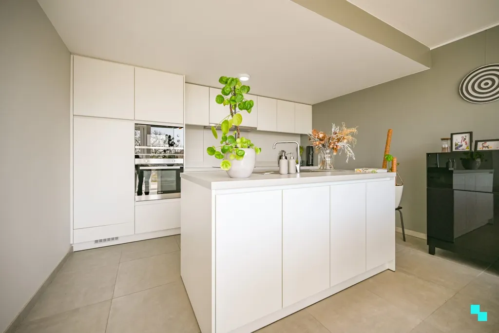 Cuisine - Appartement Énergétique avec Terrasse à Sint-Eloois-Winkel