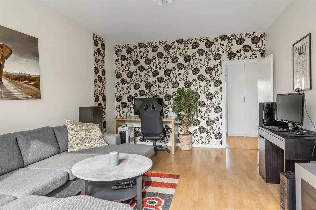 Séjour - Apartment with Balcony in Vasastaden, Linköping