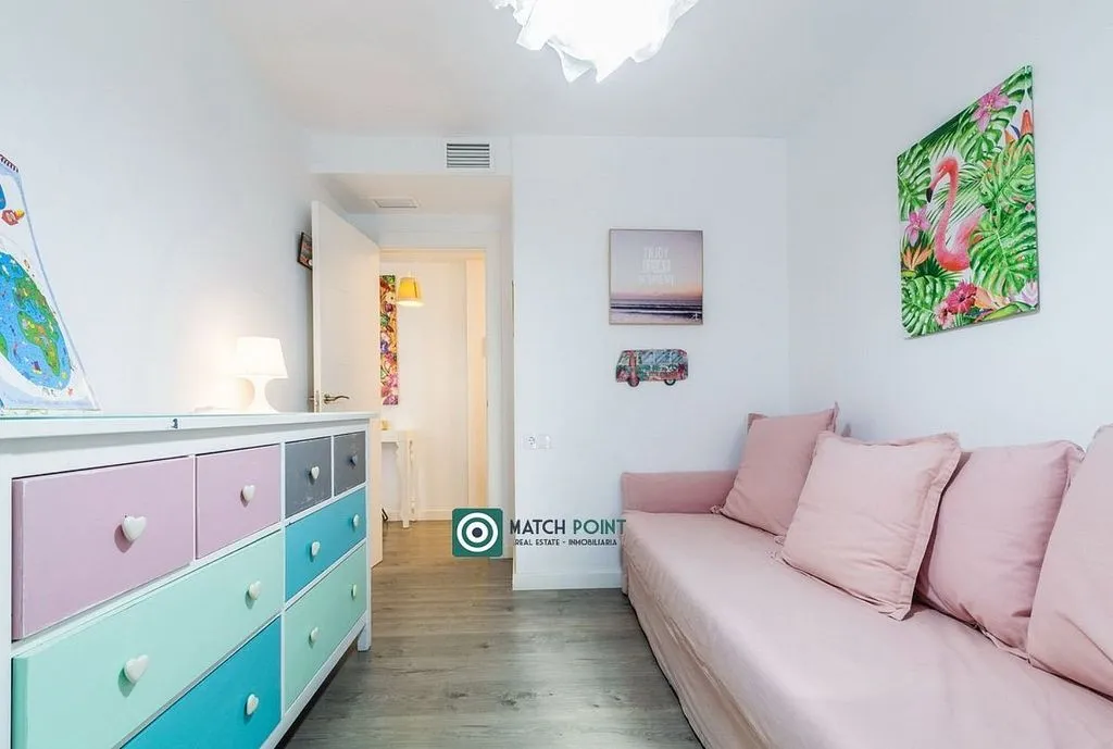 Bedrooms - Apartment with Pool and Terrace near Cabria Beach