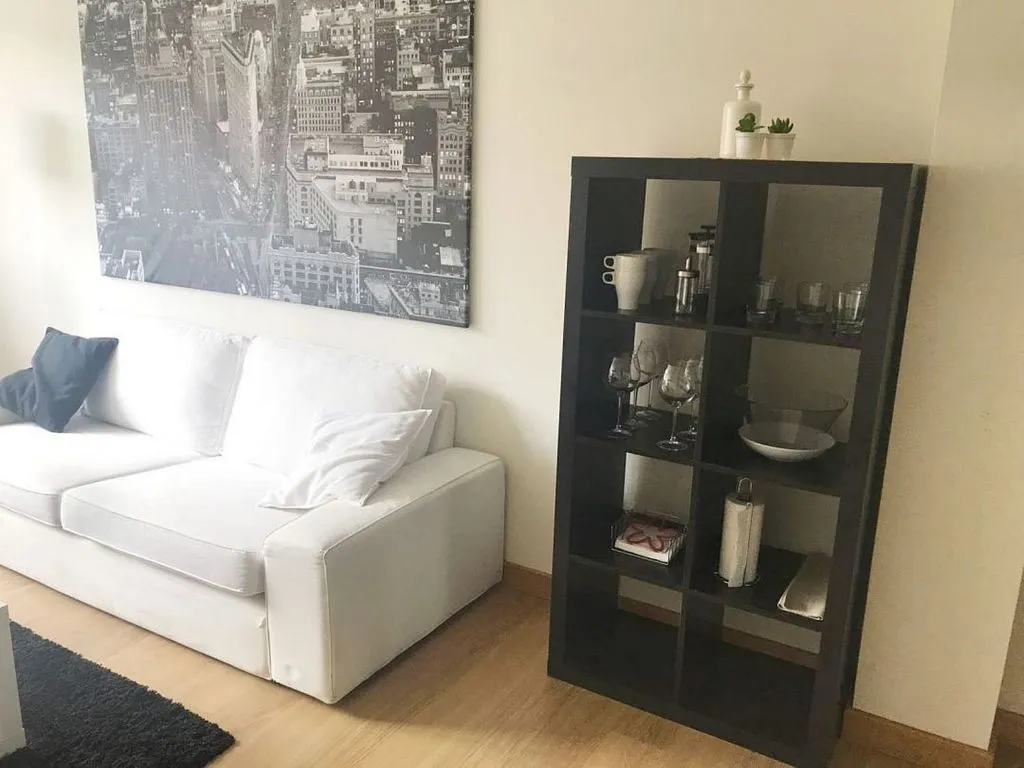 Salón - Apartamento exterior con balcón en Lanciego