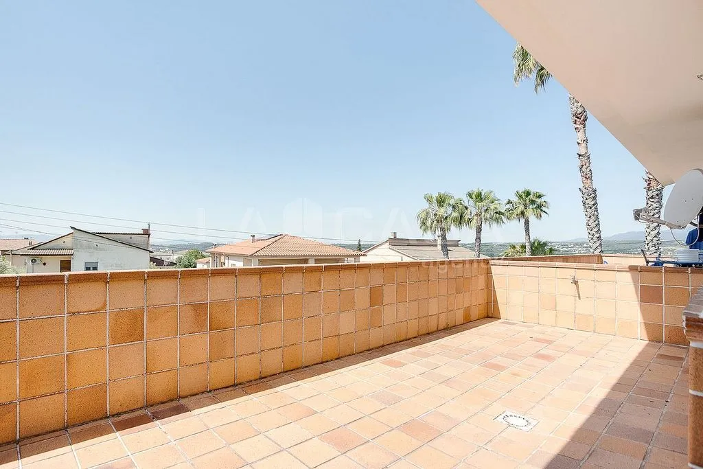 Terrasse - Chalet with Terrace in Santa Eulàlia de Ronçana