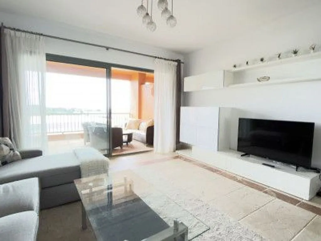 Séjour - Apartment with Pool and Terrace in Benatalaya