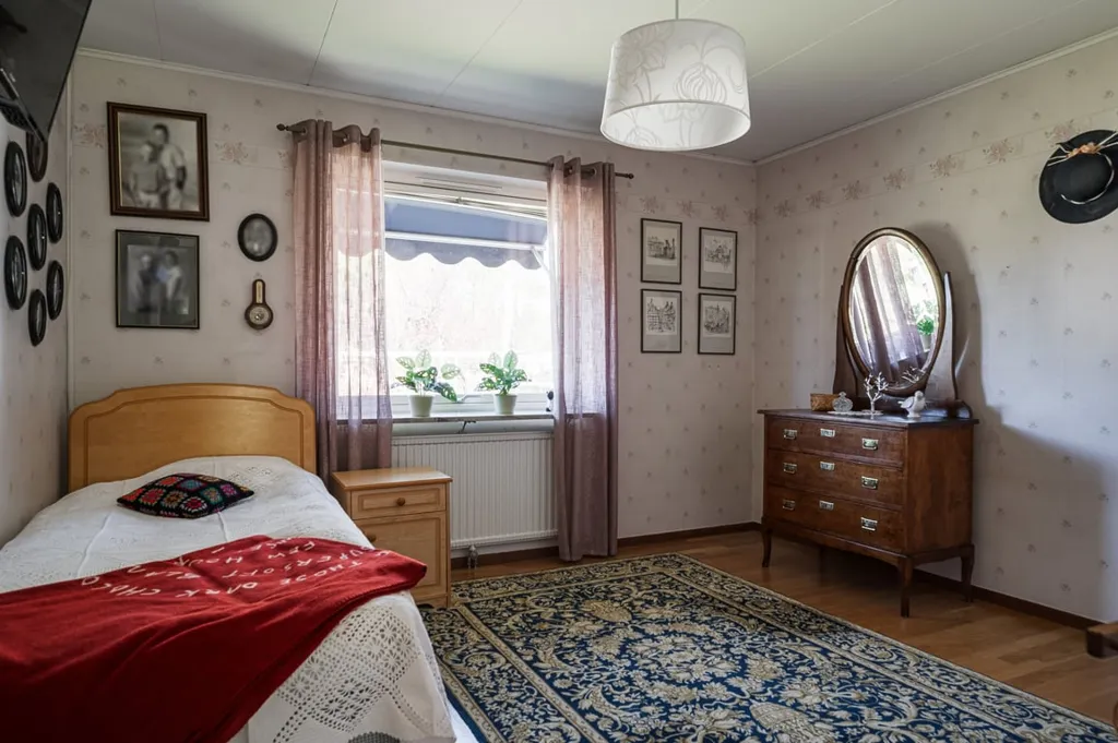 Camere da letto - 1-Storey Villa with Corner Plot in Brämhult