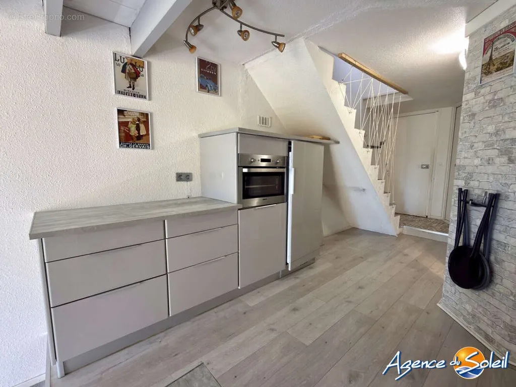 Cuisine - Appartement Duplex avec Piscine à Saint-Cyprien
