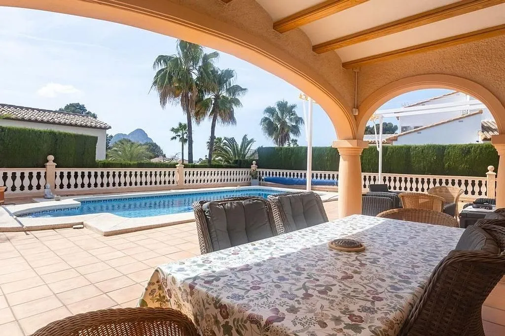Terrasse - Villa with Pool and Terrace in Calpe