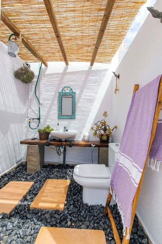 Terrasse - Chalet with Pool in Cala en Porter, Alaior