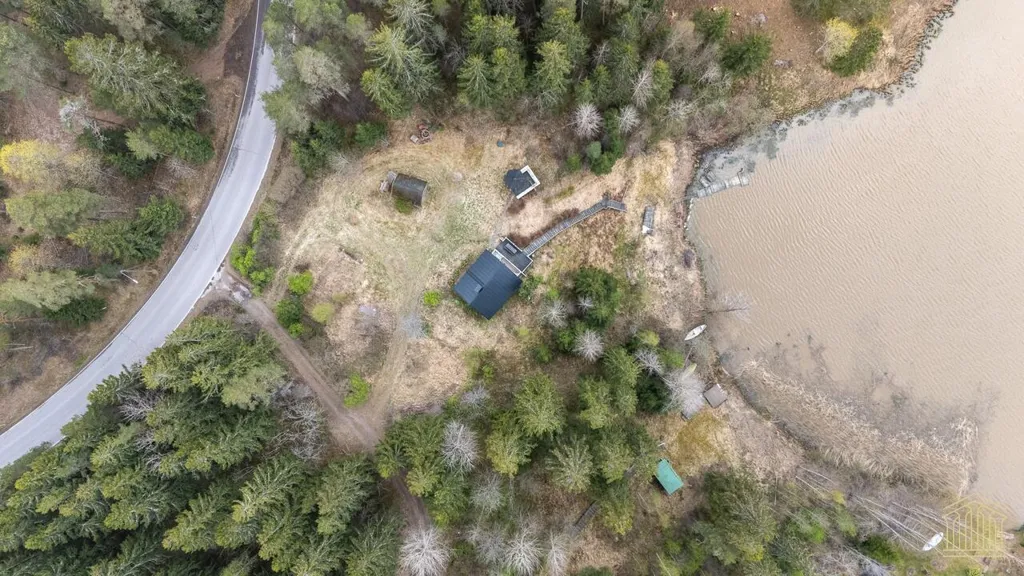 Vista aerea - Cottage with Lake View in Somero