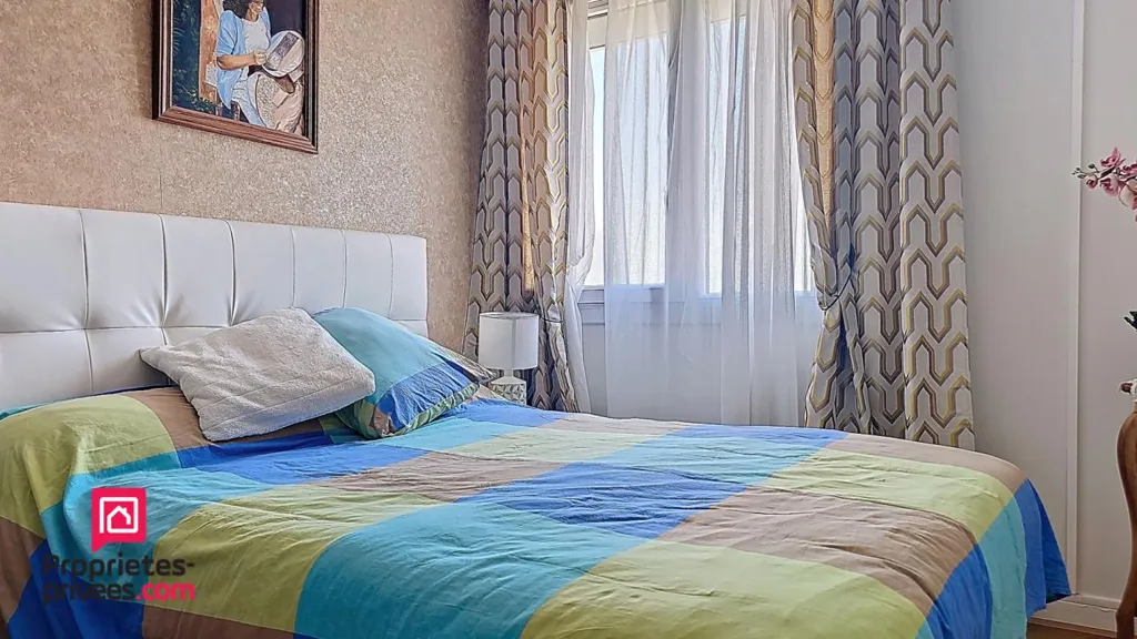Chambres - Appartement 3 Pièces avec Vue Panoramique à Royan