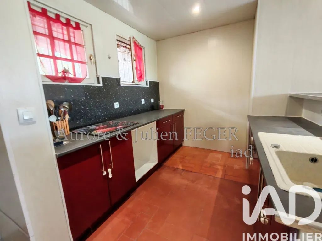 Köök - 3-Bed Flat with Sea View in Argelès-sur-Mer