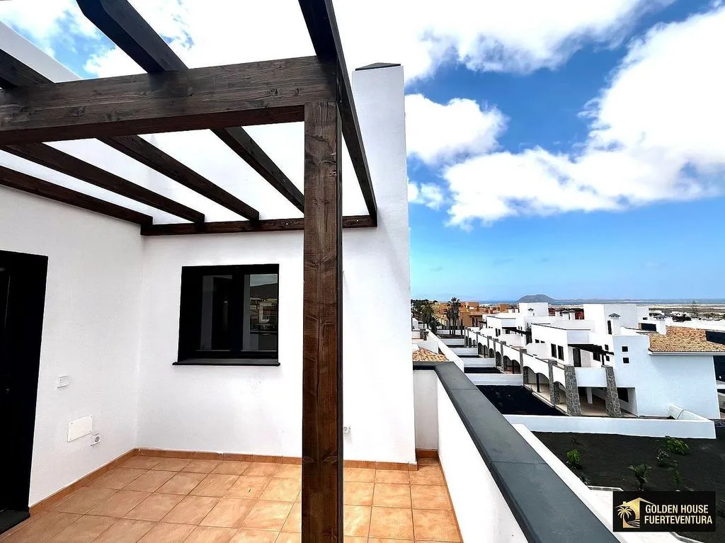 Terrasse - Penthouse with Sea Views in La Oliva