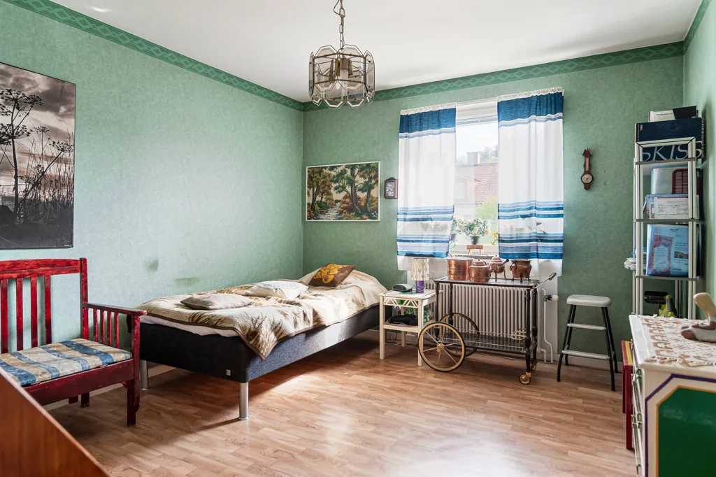 Chambres - Two-Bedroom Flat with Balcony in Tystberga