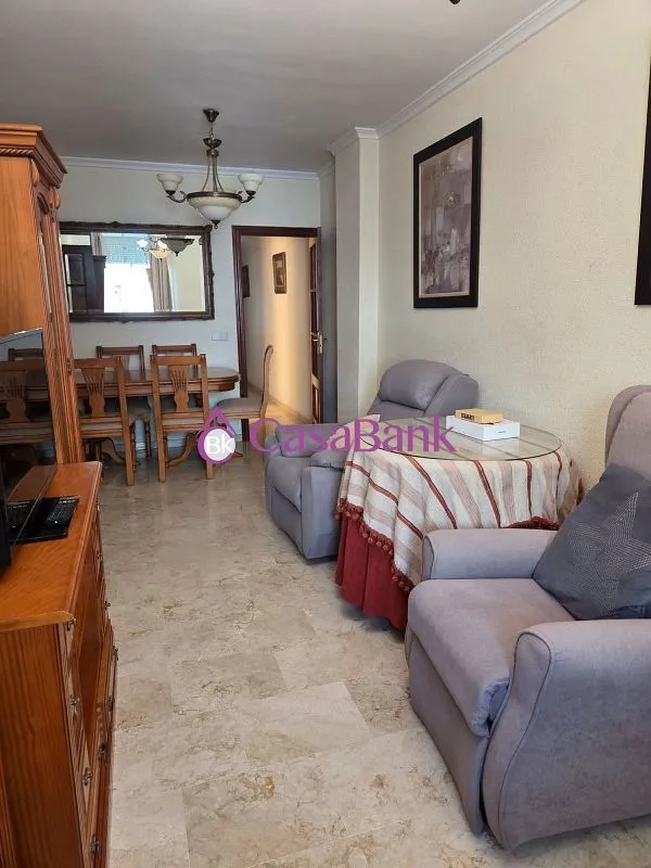 Séjour - Reformed Apartment with Air Conditioning in Viñuela