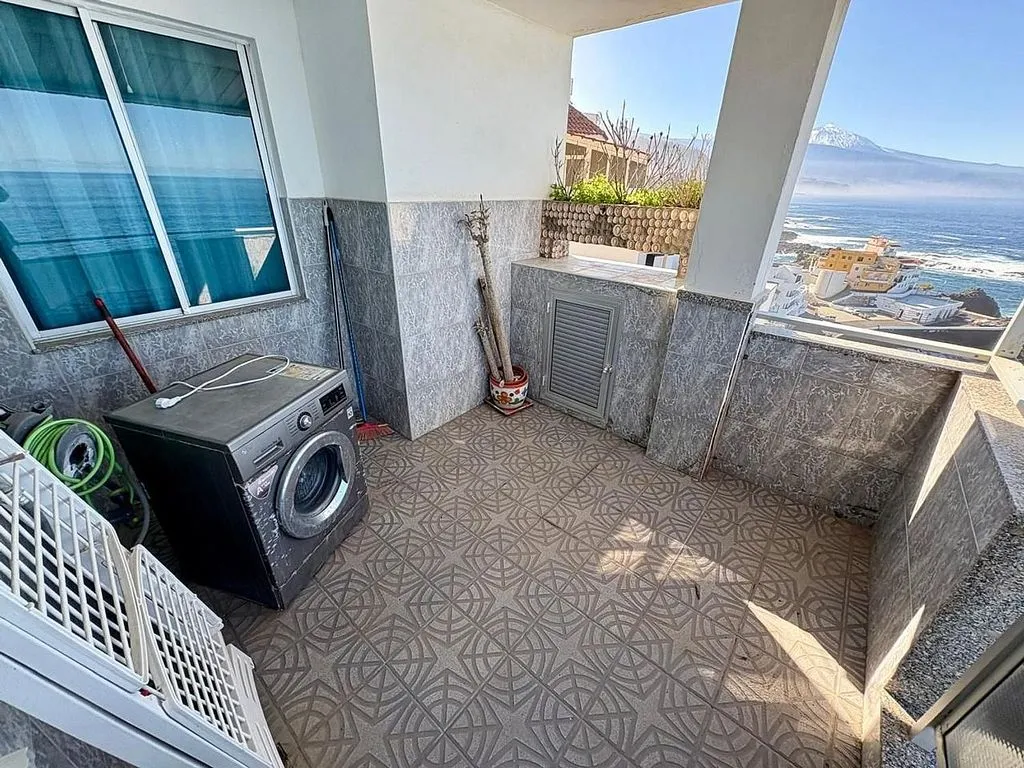 Terrace - Seafront Apartment with Terrace in El Pris
