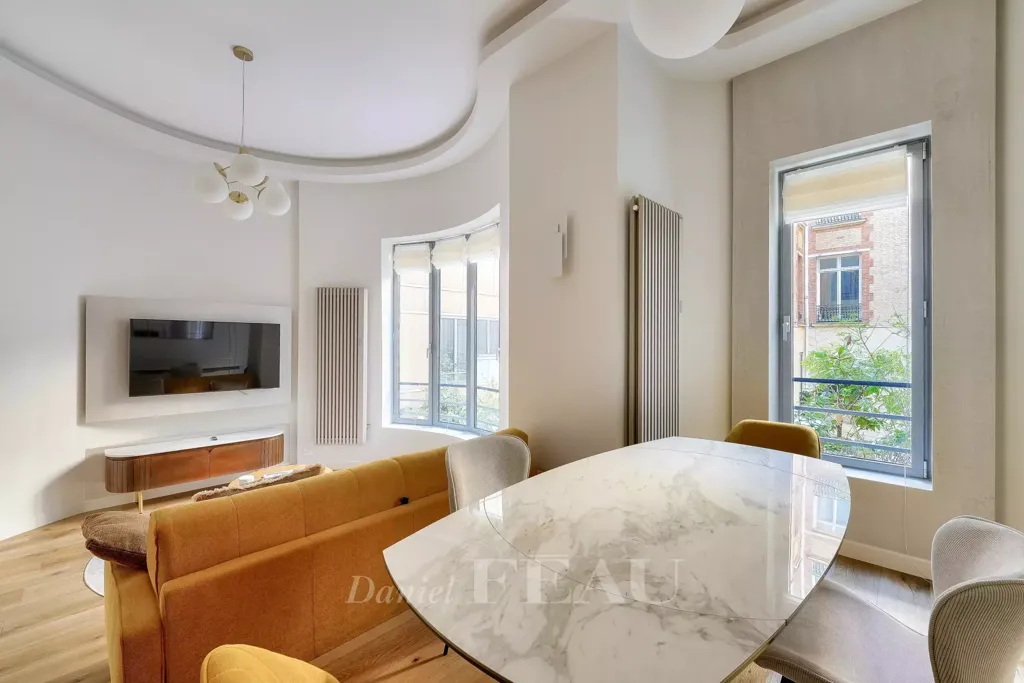 Salle à manger - Pied-à-terre Rénové avec Ascenseur au 3ème Arrondissement