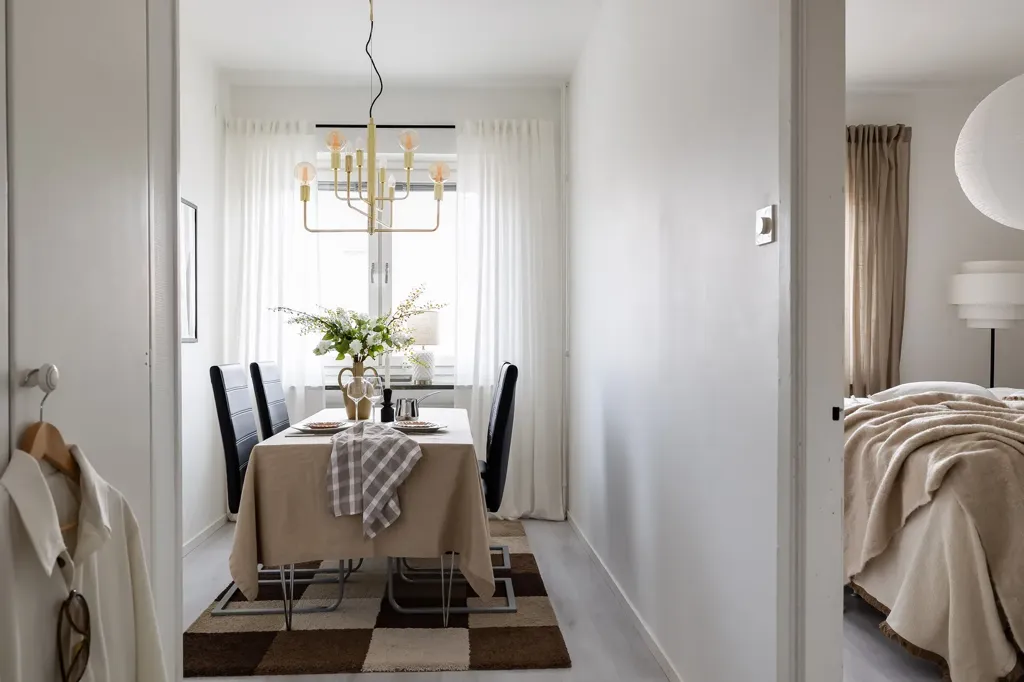 Salle à manger - Two-Bedroom Flat with Balcony in Örebro