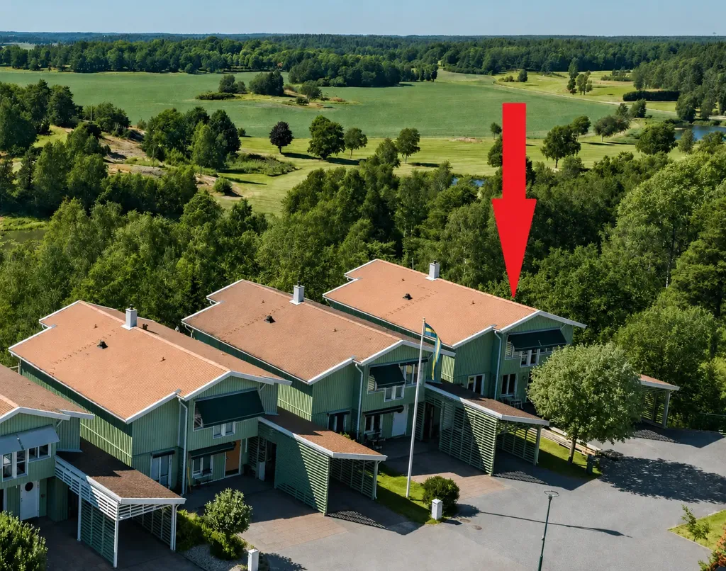 Vue aérienne - 2-Storey Villa with Garden View near Golf Course