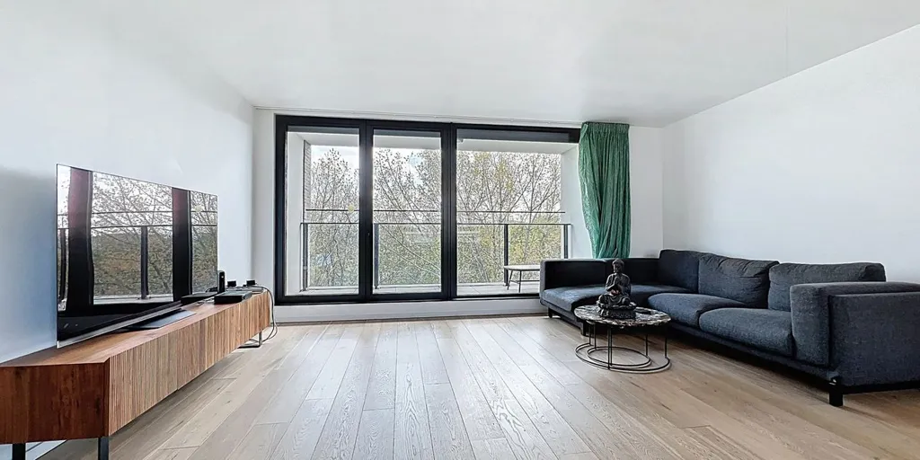 Séjour - Appartement avec Terrasse et Parking à Schaarbeek