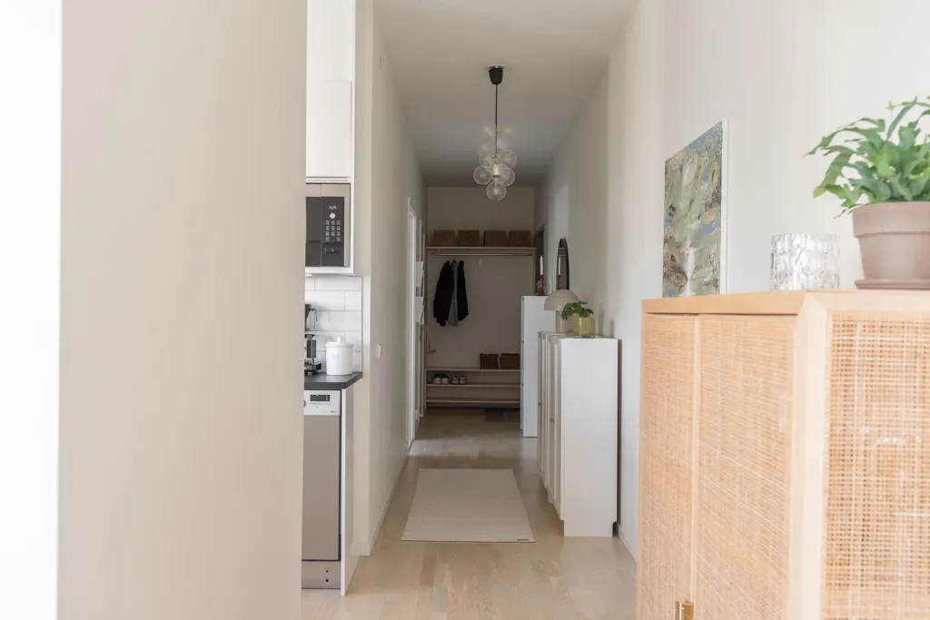 Entrée - Modern Flat with Large Balcony in Södra Ladugårdsängen