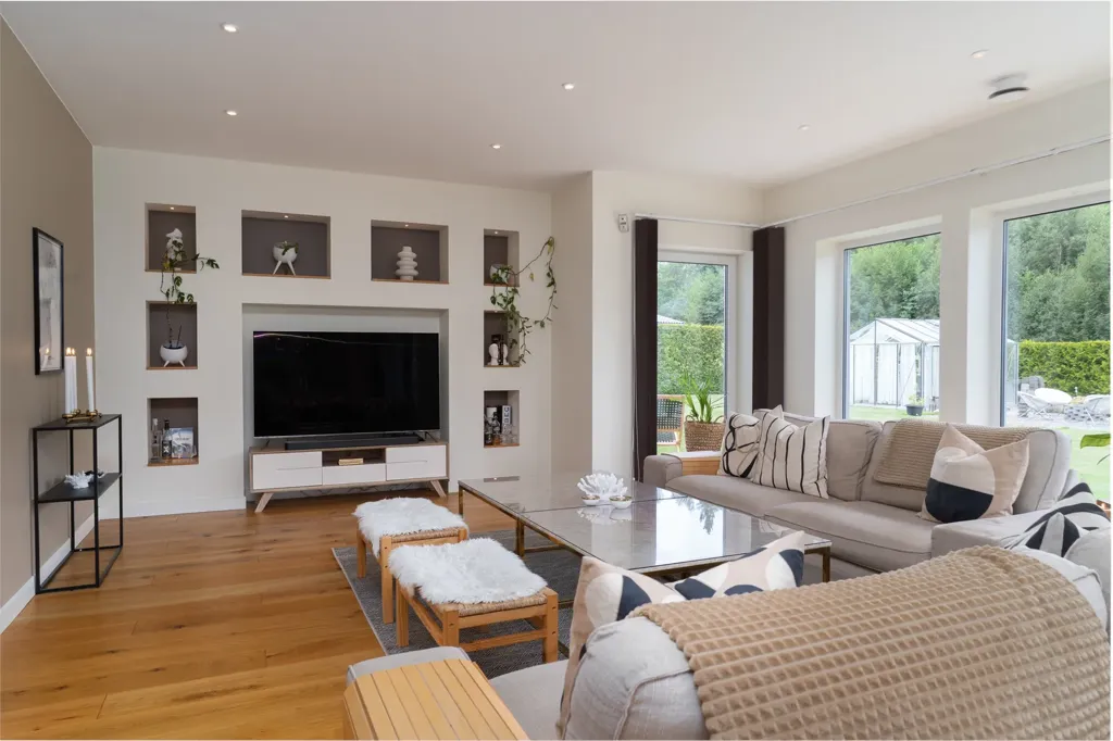 Elutuba - Contemporary Villa with Rooftop Terrace in Bråstorp