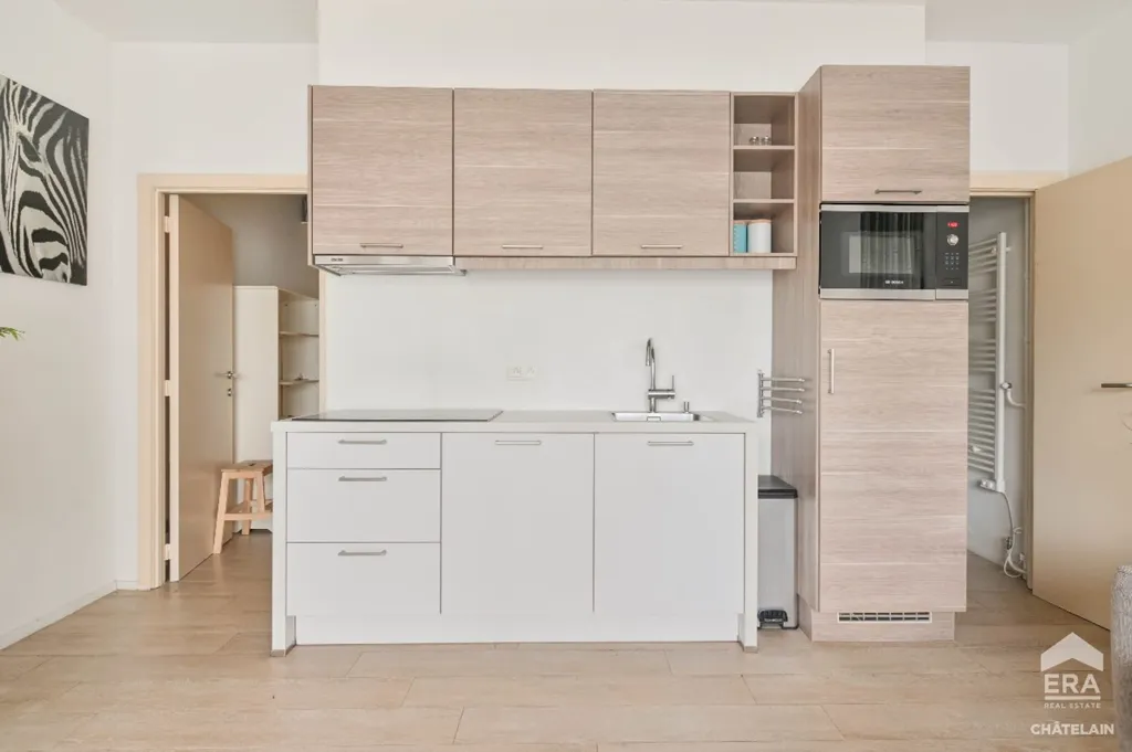 Cuisine - Studio avec Terrasse de 25m² au Fort-Jaco, Uccle