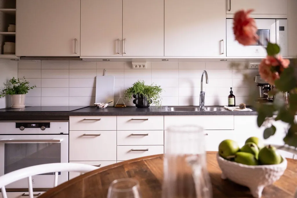 Cuisine - Modern Penthouse with Skyline View in Mölndal