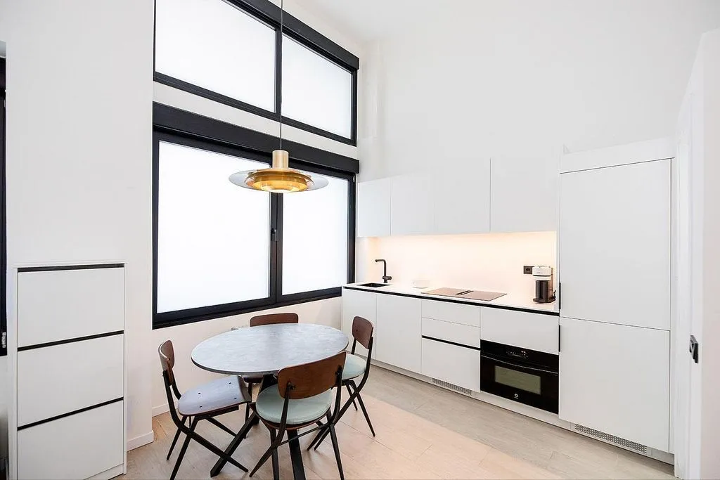 Köök - Ample Loft with Garage in Retiro, Madrid
