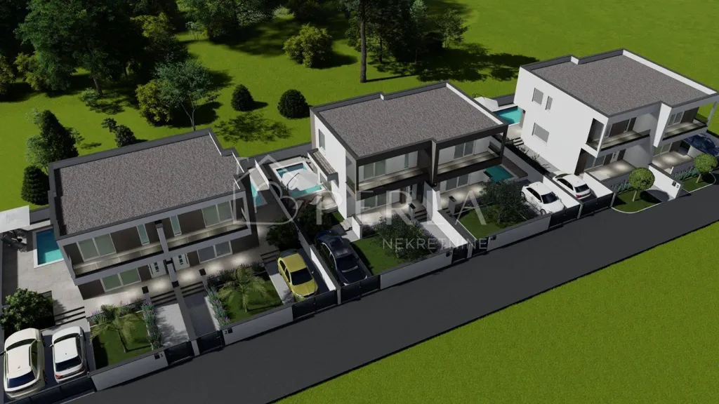 Modern Duplex with Pool near Zadar