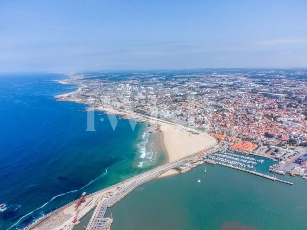 Vue aérienne - Luxury Duplex Flat with Sea Proximity in Matosinhos