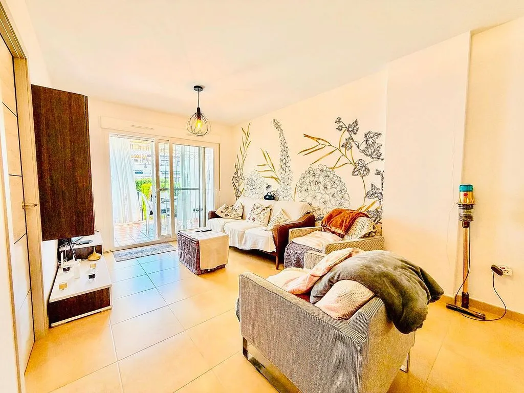 Soggiorno - 2-Bedroom Apartment with Pool in Orihuela Costa