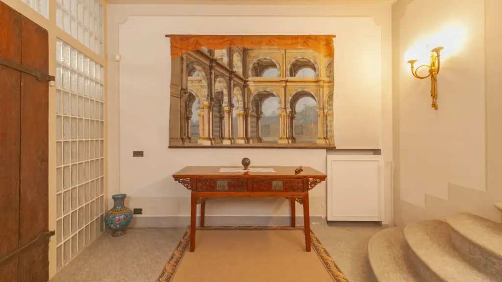 Entrée - Historic Villa with Panoramic Views in Grignasco