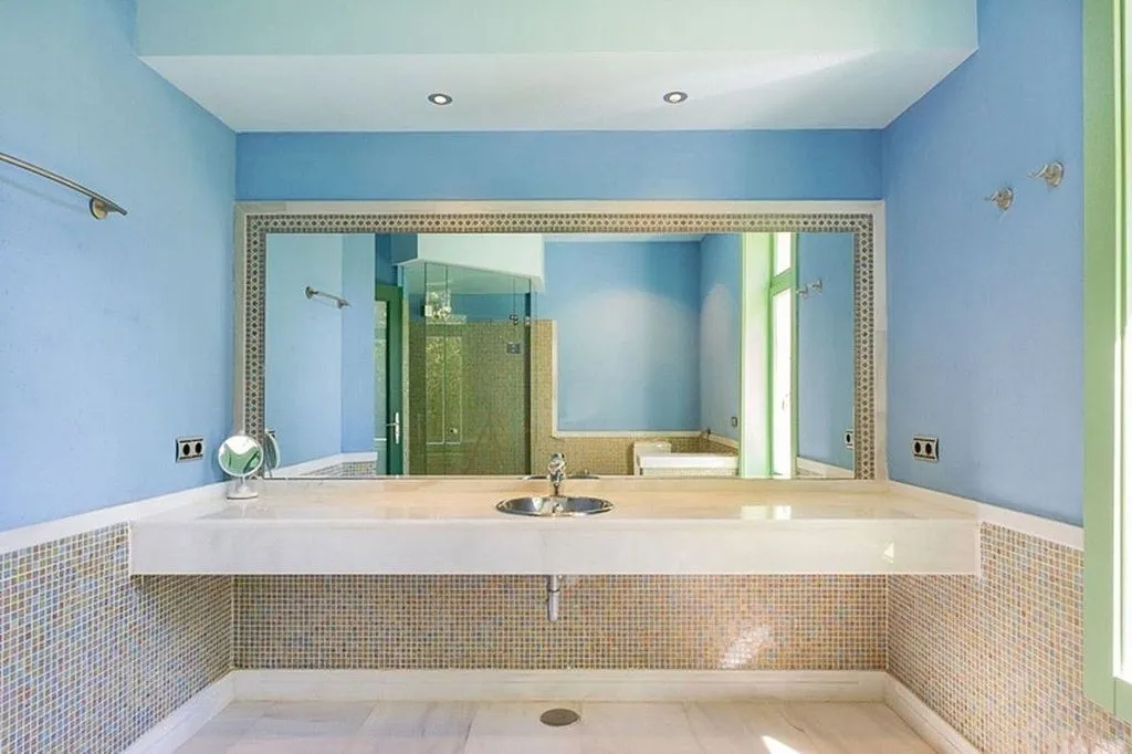 Salles de bain - Chalet with Pool and Golf View in San Roque