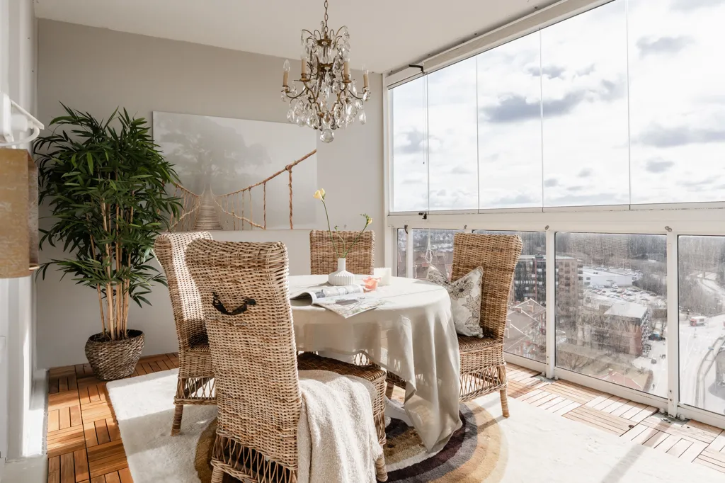 Salle à manger - Corner Penthouse with Panoramic View in Borås