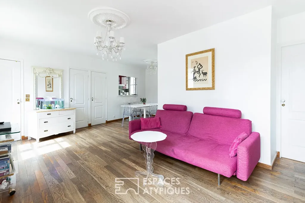 Soggiorno - Apartment with Church View in Saint-Germain-des-Prés